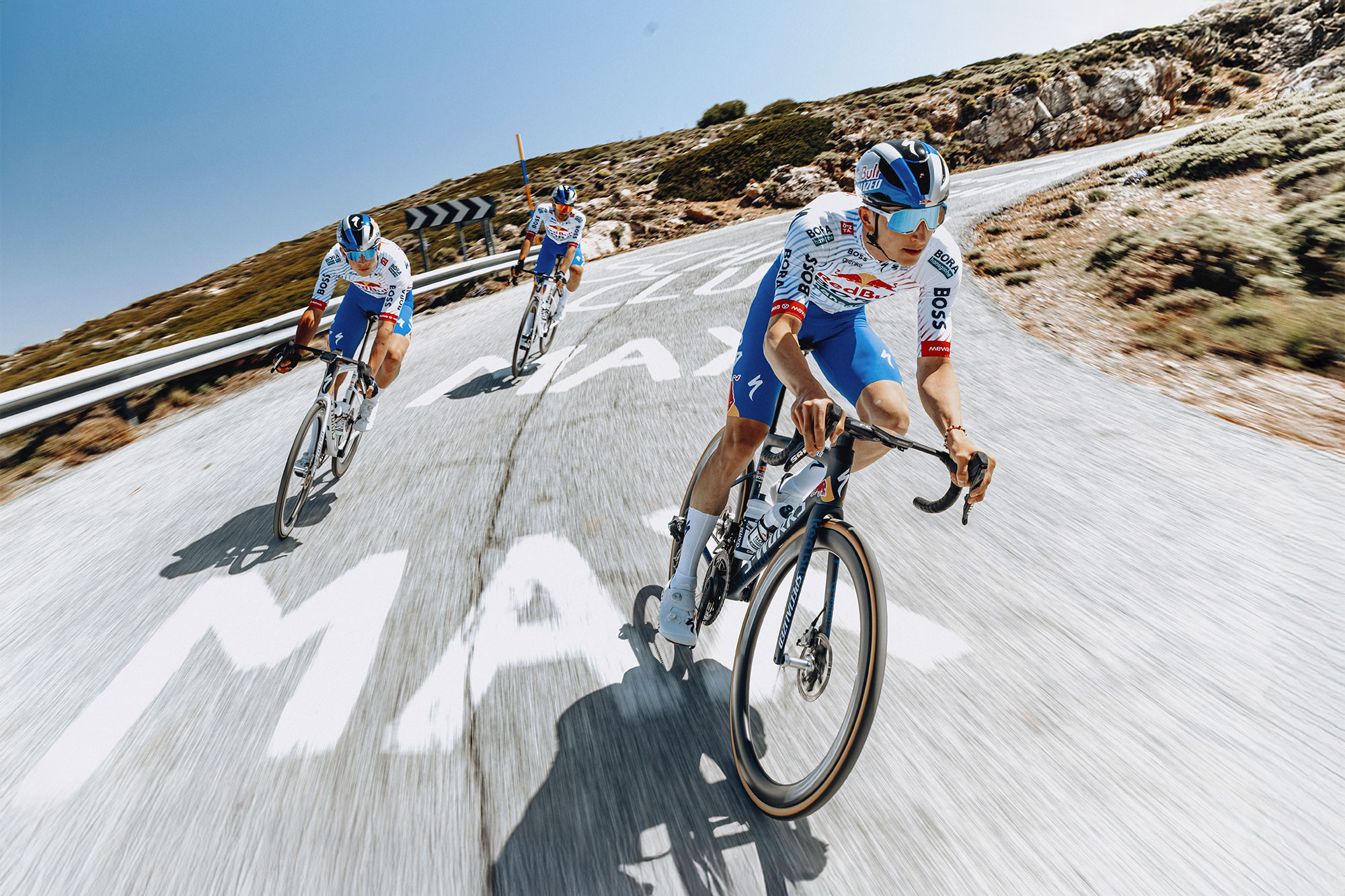 Red Bull-Bora-Hansgrohe 2025 Tour de France kit by Specialized