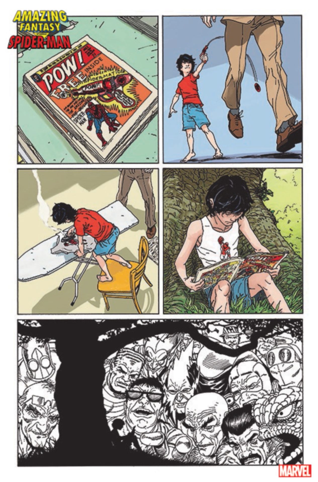 Amazing Spider-Man #1000 page