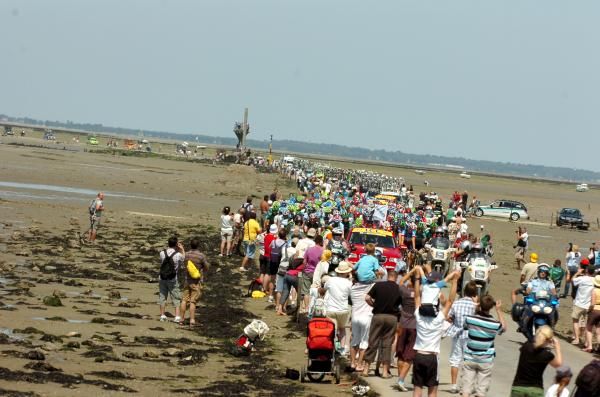 Fortunately the tide was out