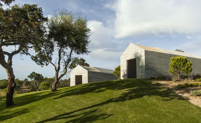 Exterior view of beach houses