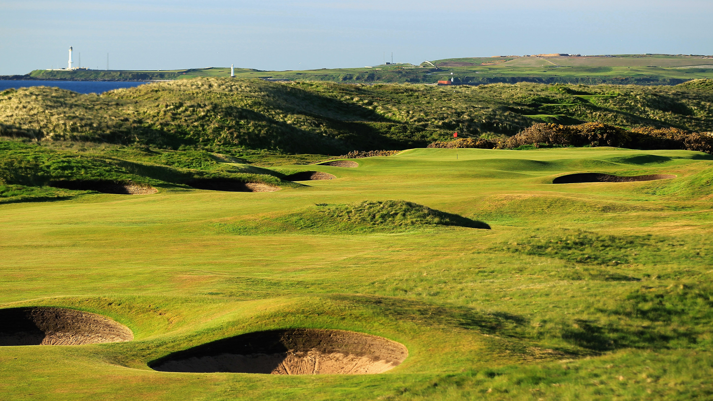 The 12th hole at Royal Aberdeen Golf Club