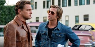 Brad Pitt and Leonard DiCaprio in Once Upon a Time in Hollywood