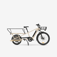 BTWIN  Rear Loading Electric Longtail Cargo Bike