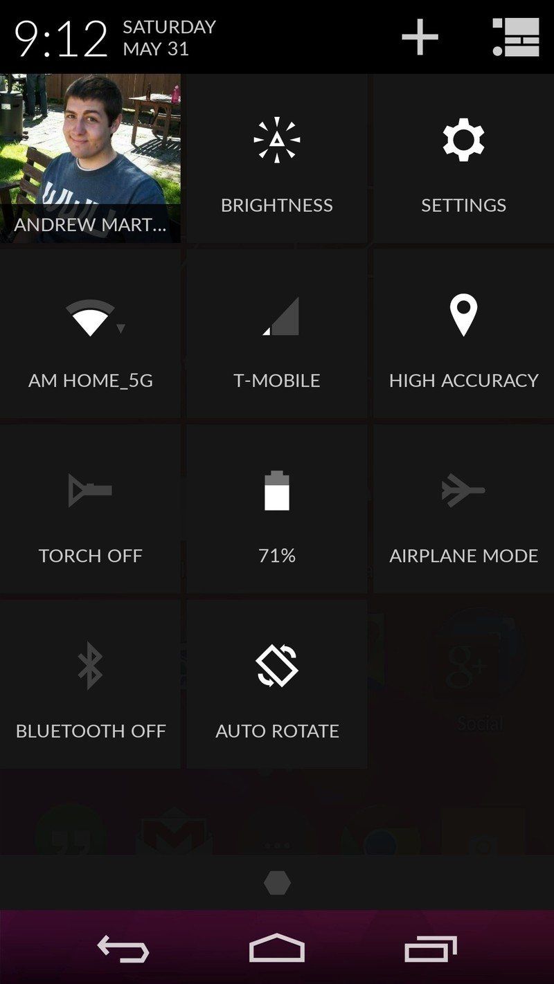 OnePlus One Freedom UI notifications