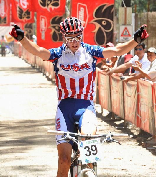 US rider Todd Wells wins.