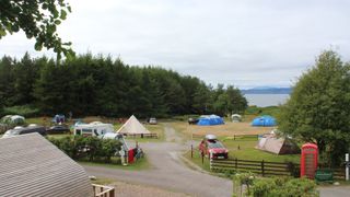 Campsites by the beach: Camusdarach coastal campsite in Arisaig, Scotland