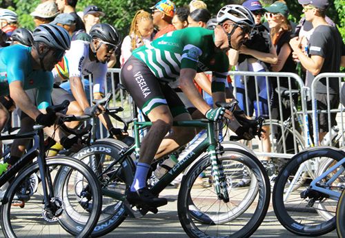 Images from the 2022 Harlem Skyscraper Cycling Classic
