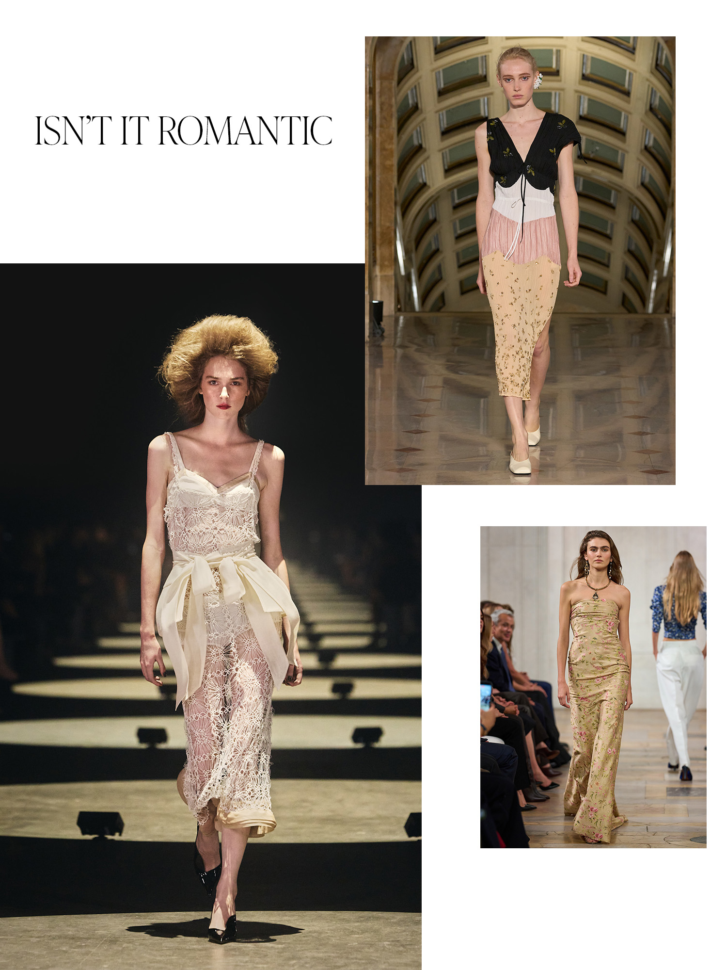 Dress trends on the spring/summer 2027 runways.