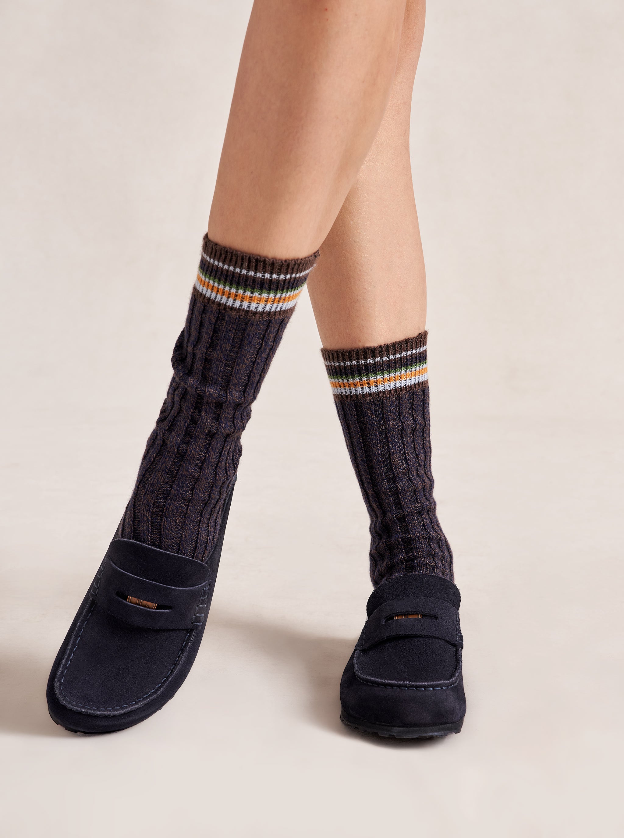 La Ligne \u0026 Birkenstock Naples Wrapped Clog 36 in Navy