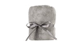 DevaCurl DevaTowel Anti-Frizz Microfibre Towel with a gray bow around it