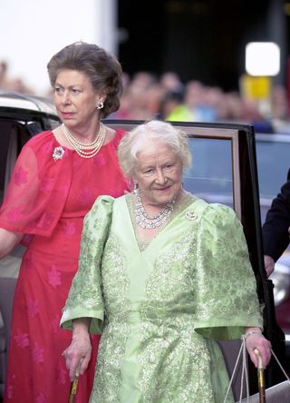 Princess Margaret and the Queen Mother