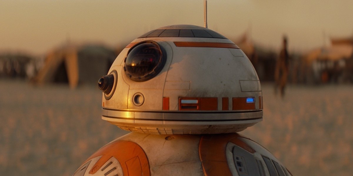 BB-8 in Star Wars: The Force Awakens