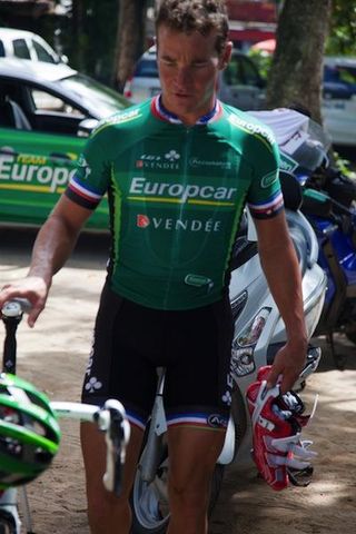 Thomas Voeckler with the new Carbon Pro Team