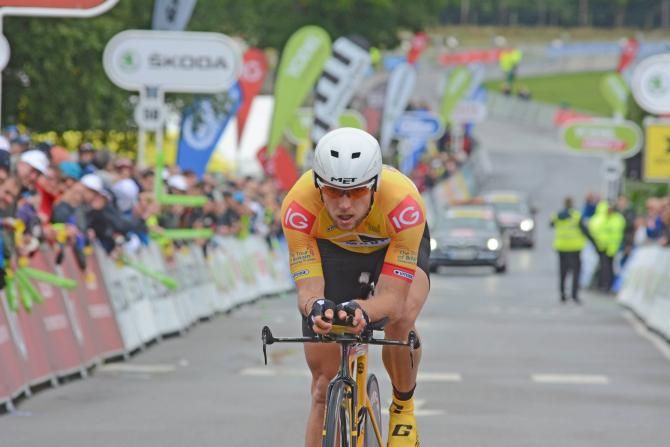 Gerald Ciolek finishes the TT and loses the race lead