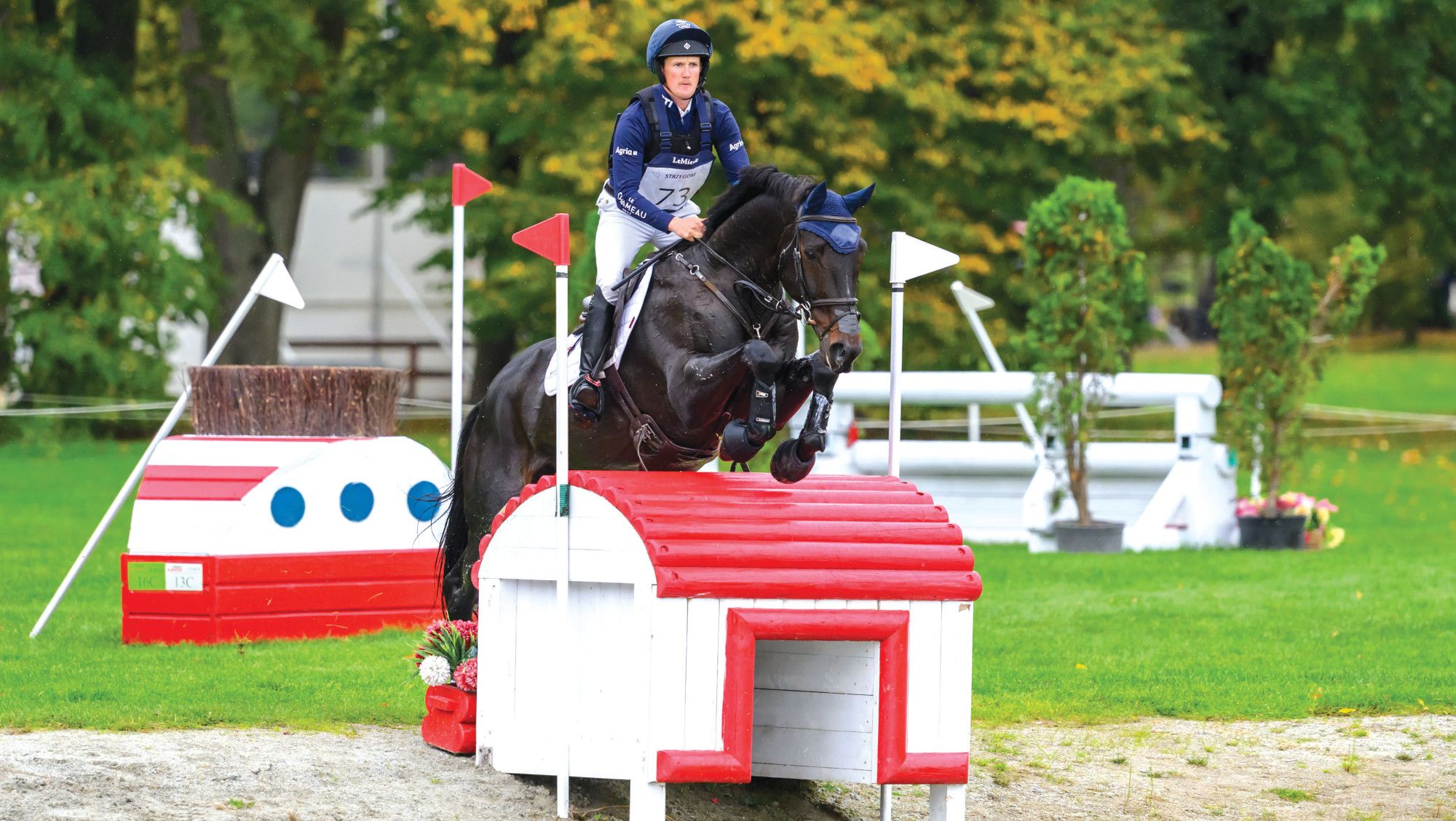 British Olympic gold medallist scores epic eighth four-star win this season