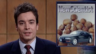 Jimmy Fallon on Weekend Update on SNL