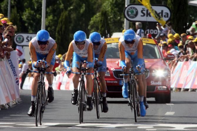 Garmin suffered to second place in 2009 behind Armstrong's Astana team