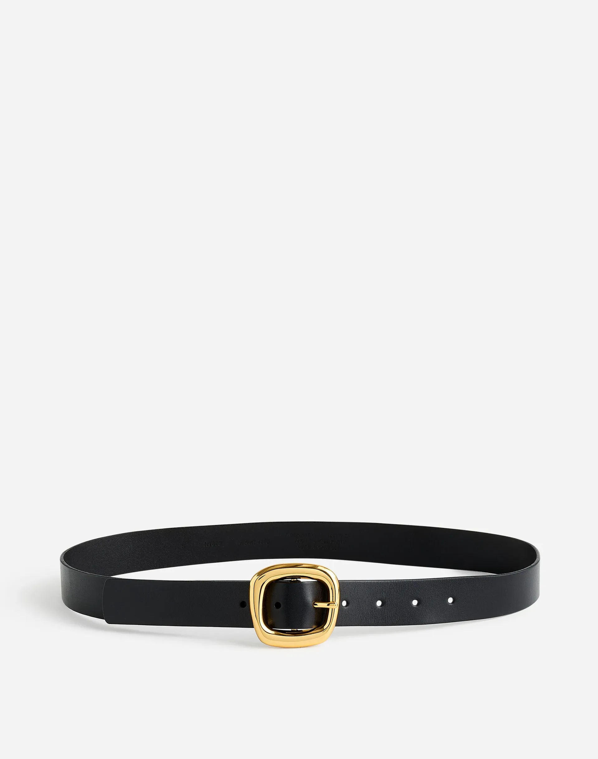 Sculptural Buckle Belt