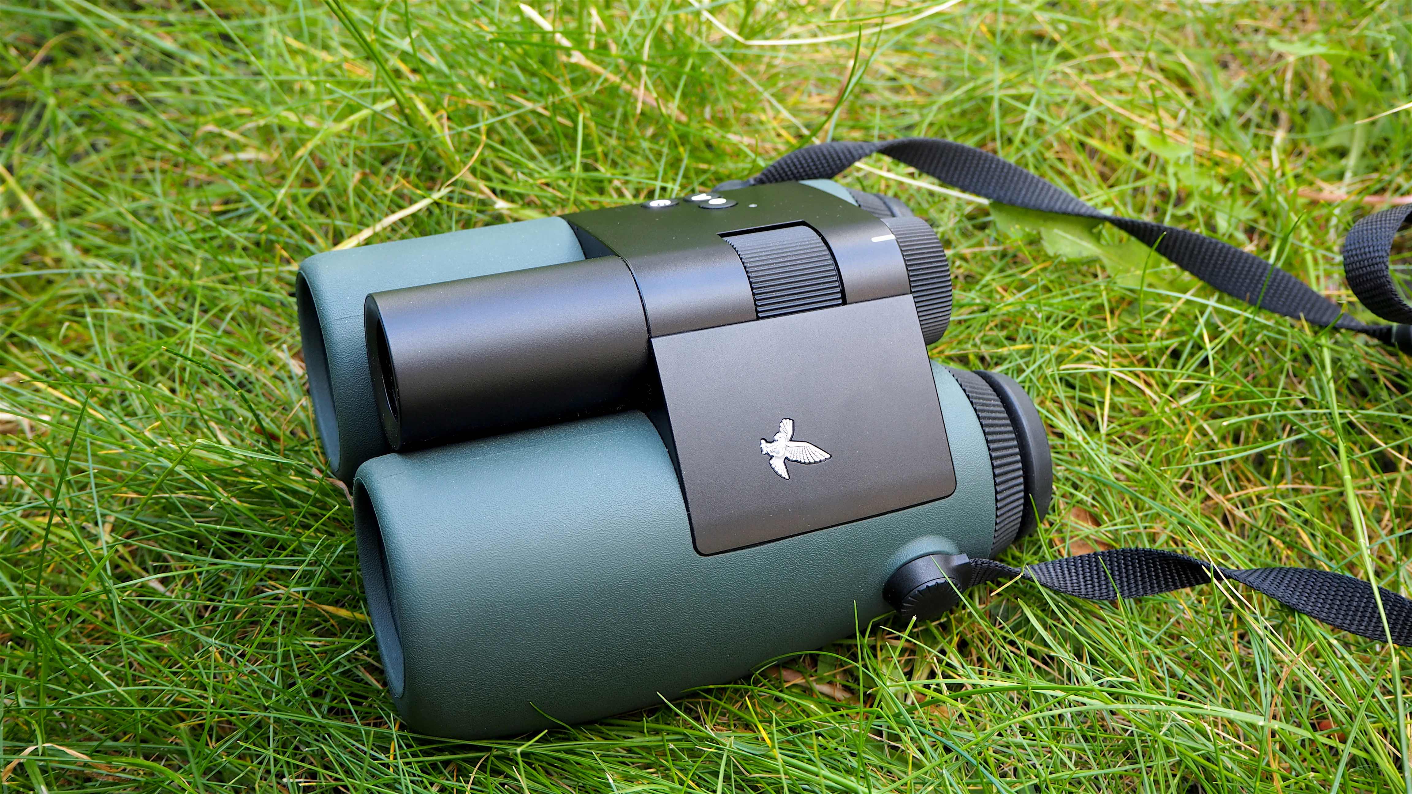 Swarovski AX Visio 10x32 binoculars on grass