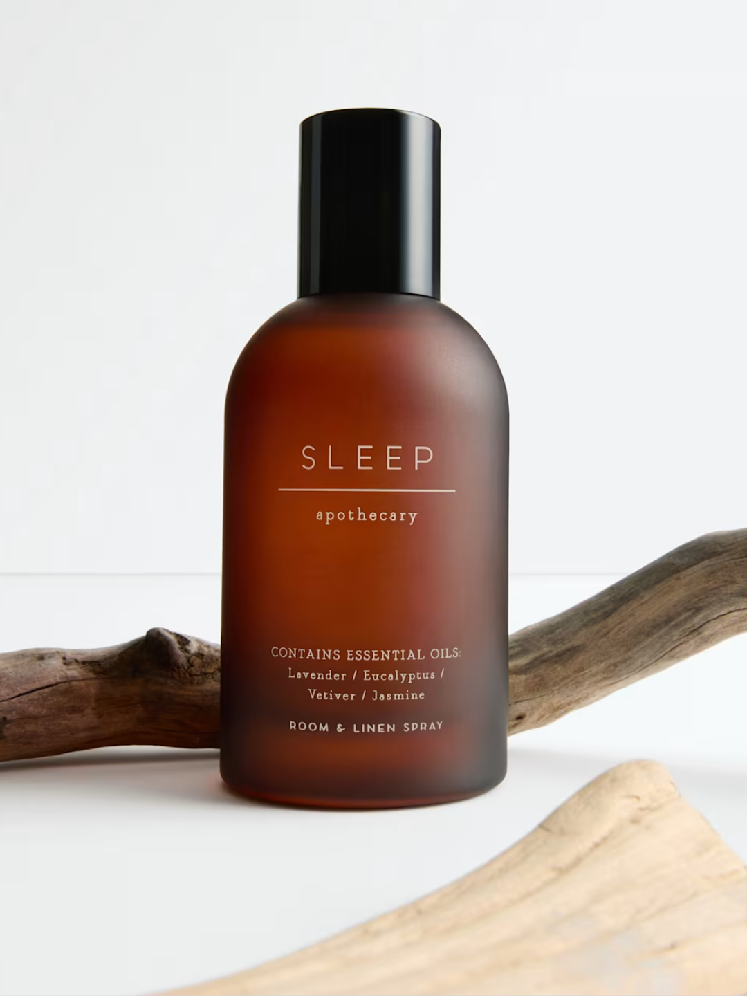 An amber glass sleep room spray from M&amp;amp;S