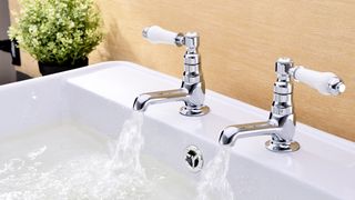 Classic 1845 basin taps by The Pure Bathroom Collection