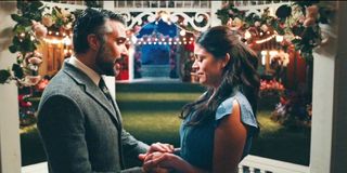 Cecily Strong and Jaime Camil in Schmigadoon!