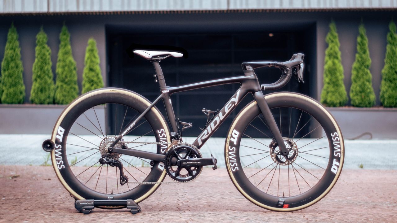 Caleb Ewan&#039;s Ridley prototype race bike 