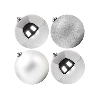 Benjia Extra Large Christmas Baubles 4 pack