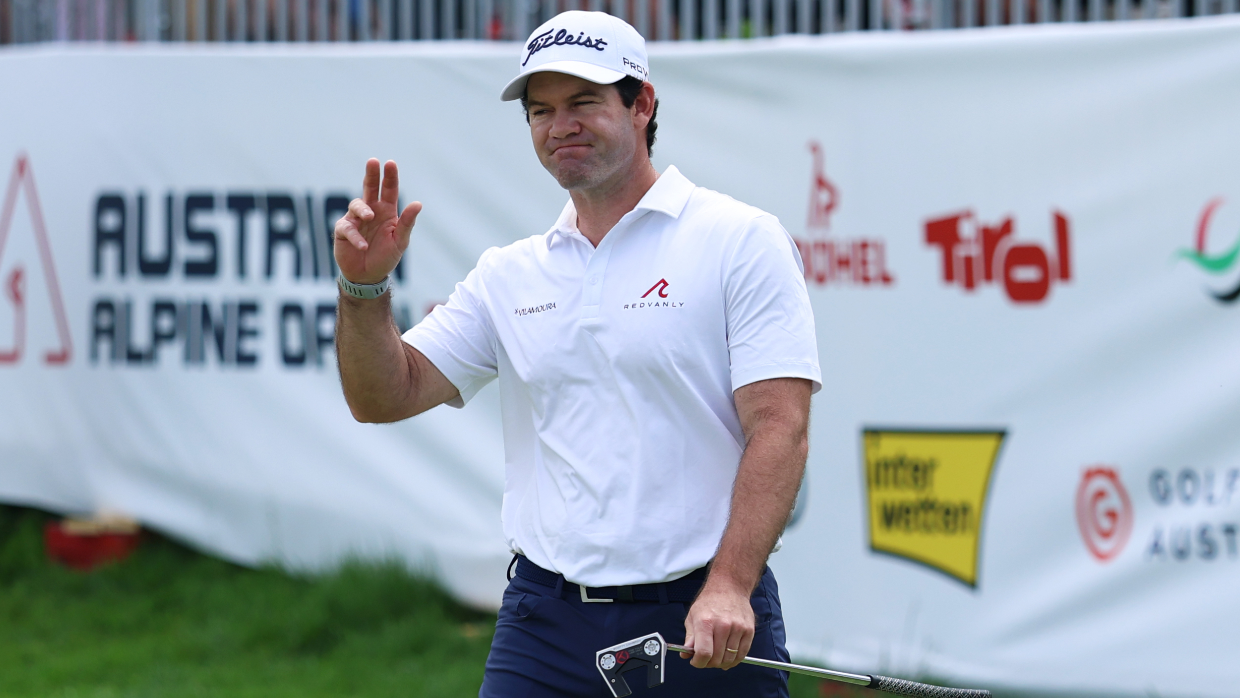 Ricardo Gouveia at the Austrian Alpine Open