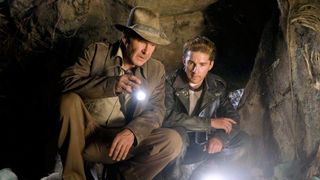 Harrison Ford and Shia LaBeouf in Indiana Jones and the Kingdom of the Crystal Skull