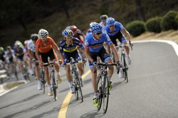 Dan Martin (Garmin-Sharp) leads the break
