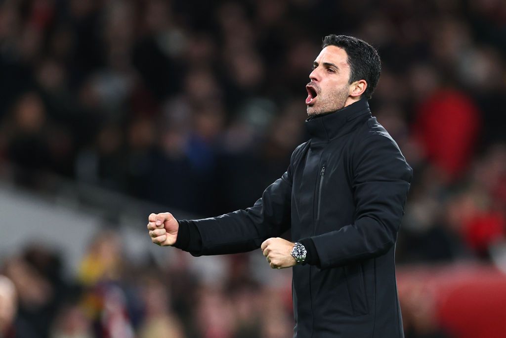 Arsenal manager Mikel Arteta