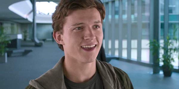 Tom Holland as Peter Parker in Spider-Man: Homecoming