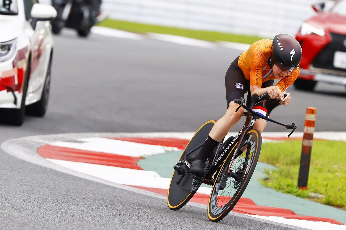 Tokyo 2020 Olympic Games Olimpiadi Tokyo 2020 Womens Individual Time Trial Fuji Speedway 221 km 28072021 Anna Van der Breggen Netherlands photo Luca BettiniBettiniPhoto2021