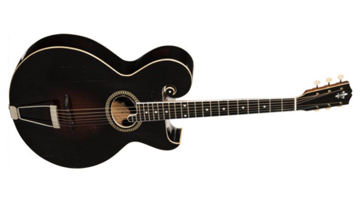 George HarrisonEric Clapton 1913 Gibson Pattie Style-0 Sunburst Archtop Acoustic Guitar