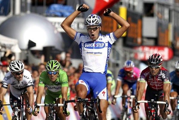Steegmans will hope to continue his sprinting success in the colours of Russian team Katusha, where he will move next year.