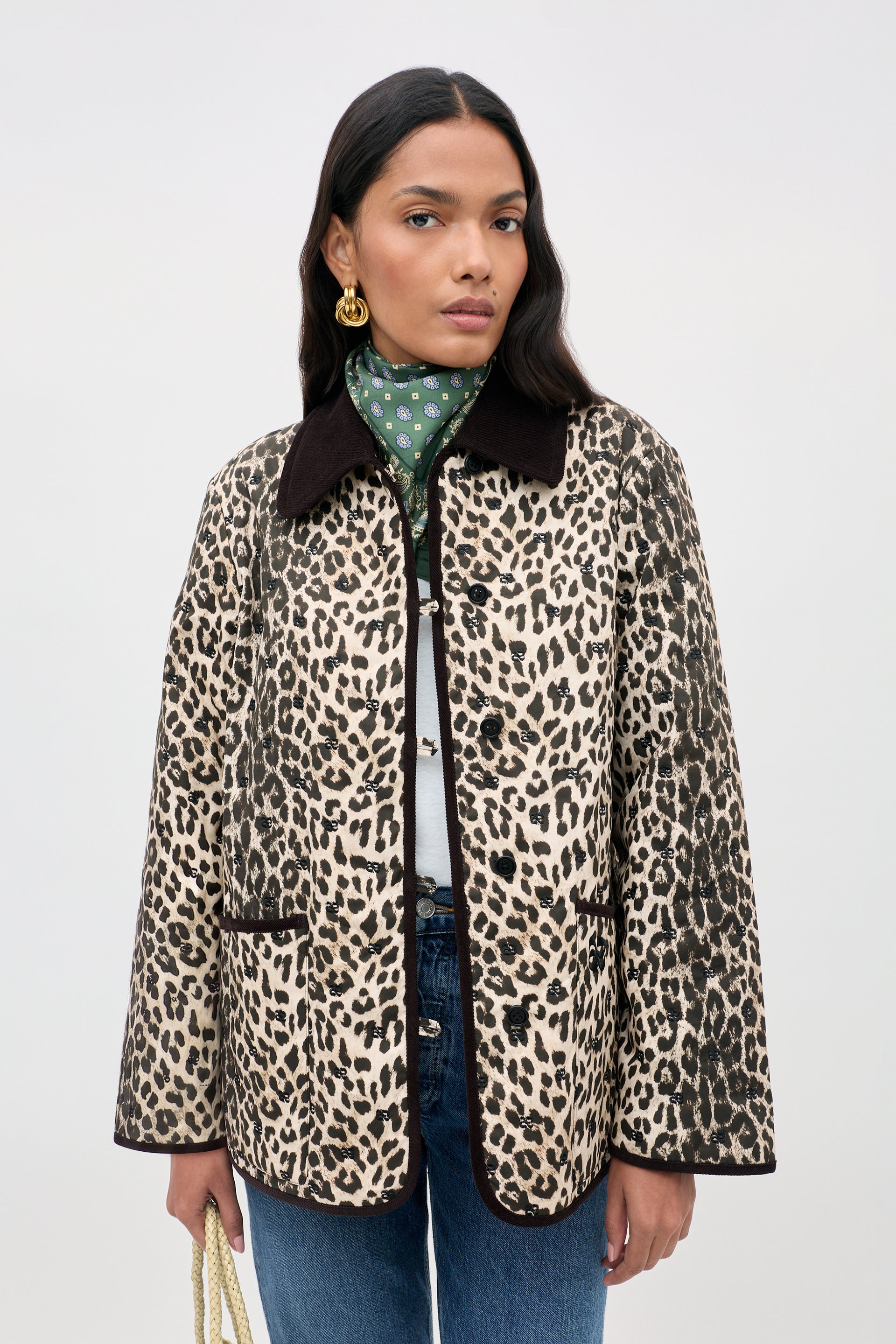 Earla in Brown Nina Leopard Mocha