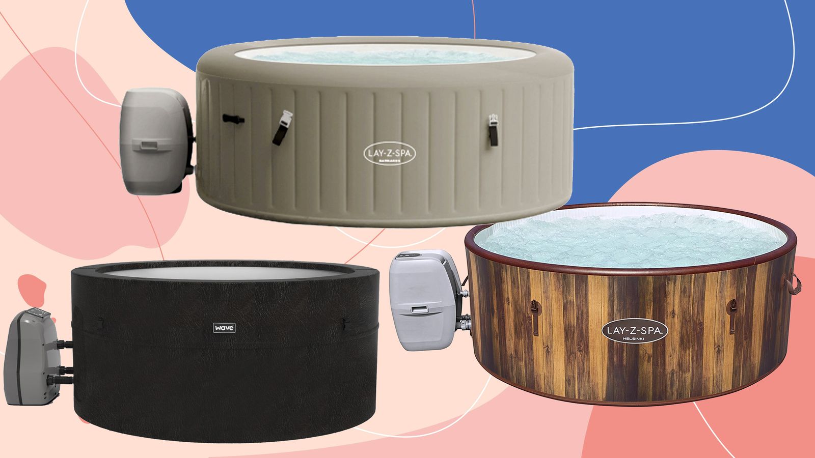 Best hot tubs 2024 affordable inflatables and rigid foam Ideal Home