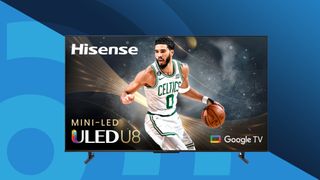 best tvs for under $1000 listing image with hisense u8k 