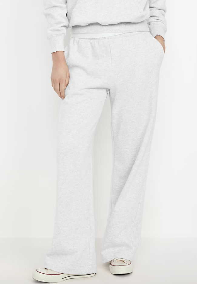 Old Navy, High-Waisted Socomfy Wide-Leg Sweatpants (Were $36.99)