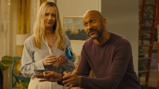 Judy Greer and Keegan-Michael Key in Reboot.