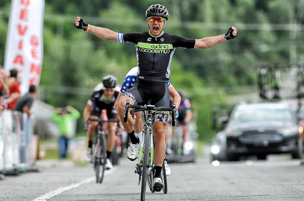 Mikhel Raim (Cycling Academy) wins stage 1 at Tour de Beauce