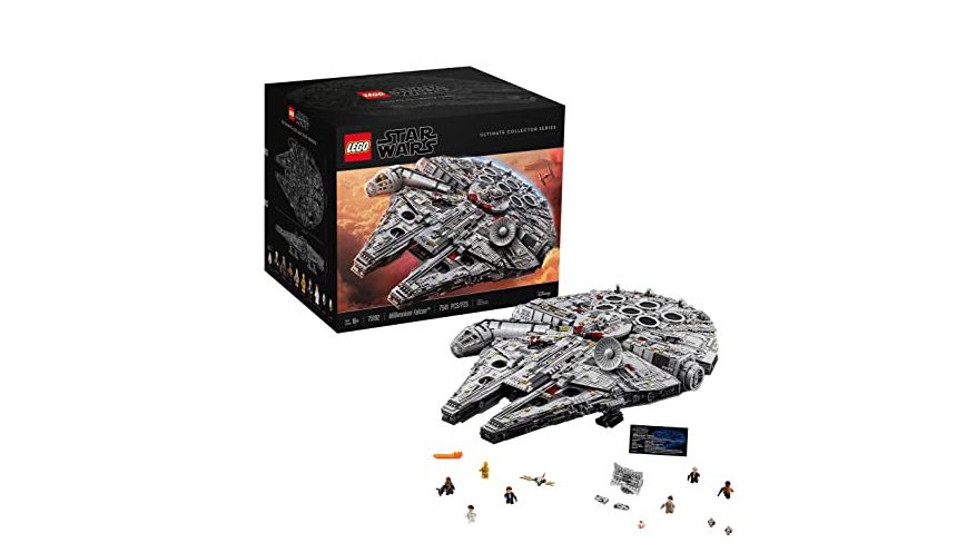 7500 piece best sale millennium falcon