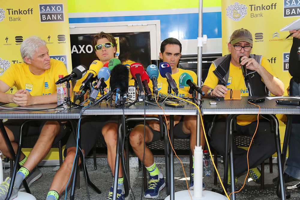 Sagan and Contador