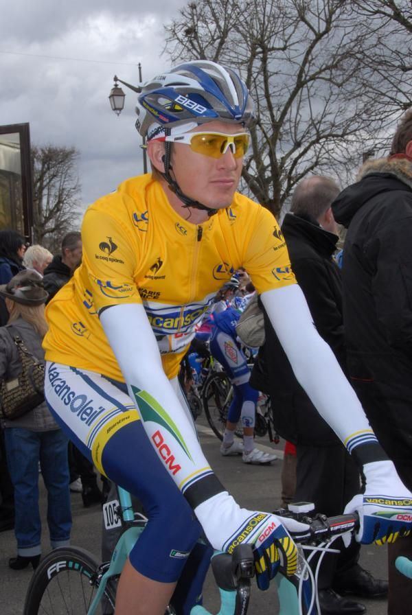 Gustav Larsson (Vacansoleil-DCM) lost his yellow jersey