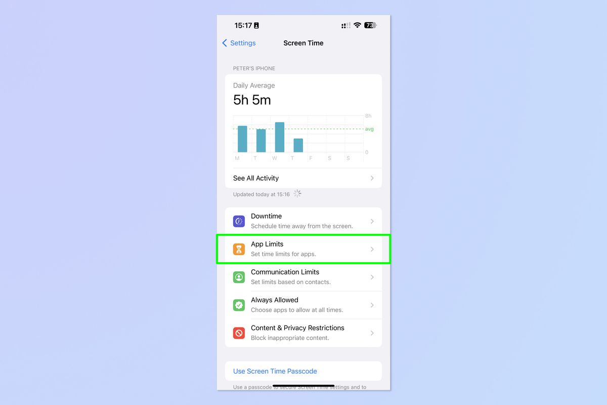 how-to-set-time-limits-on-your-iphone-apps-with-screen-time-tom-s-guide