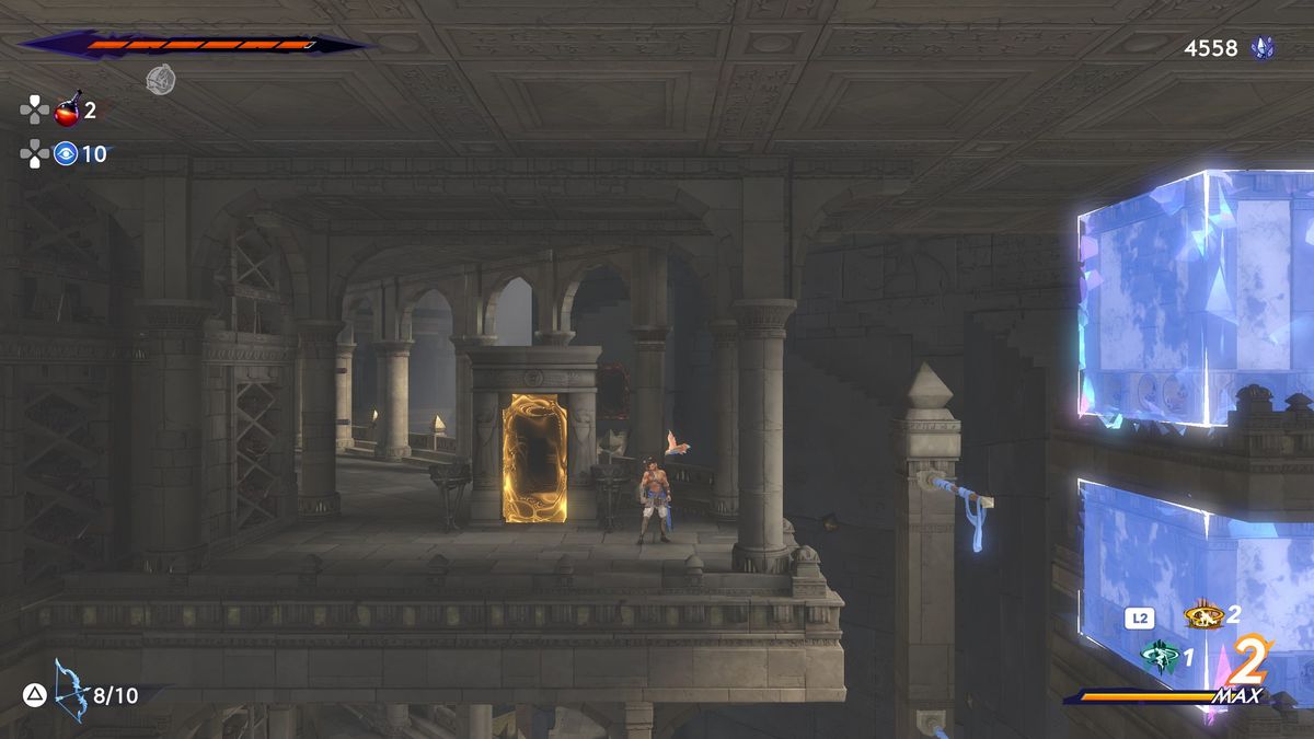 Prince of Persia: The Lost Crown Sacred Archive puzzle - Second portal