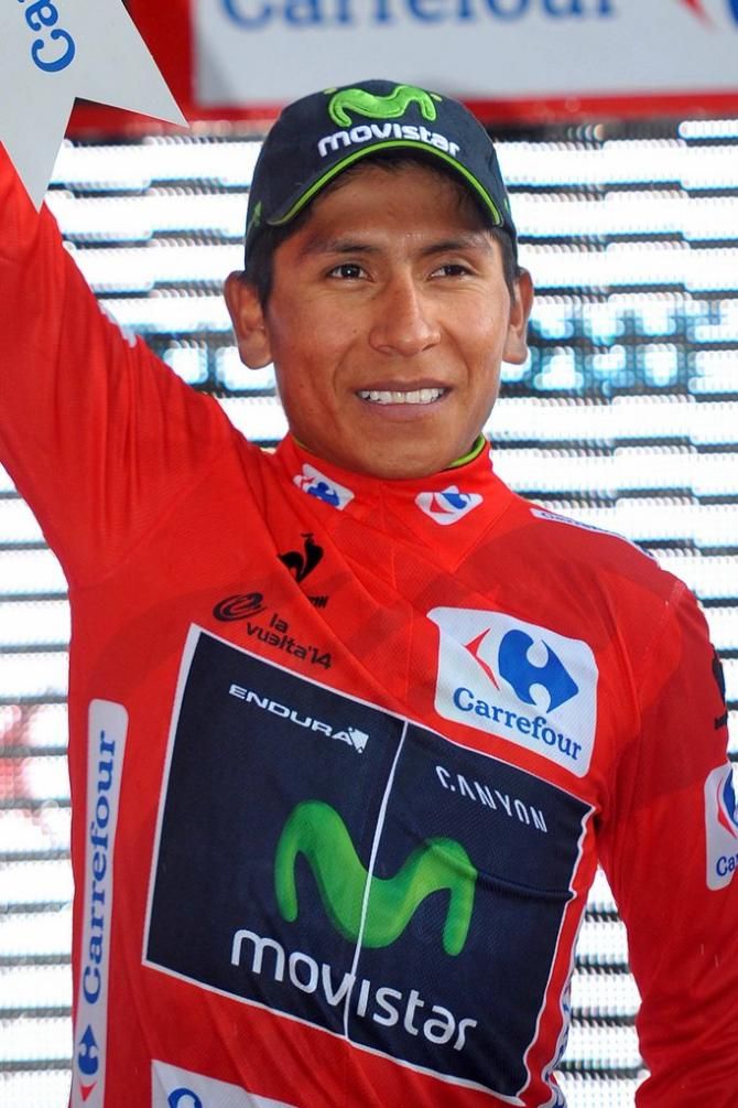 Nairo Quintana (Movistar) inred