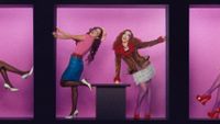 Olivia Rodrigo and Chappell Roan in the expectations music video