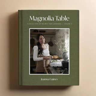 The Third edition of the Magnolia cookbook in dark green on a plain background